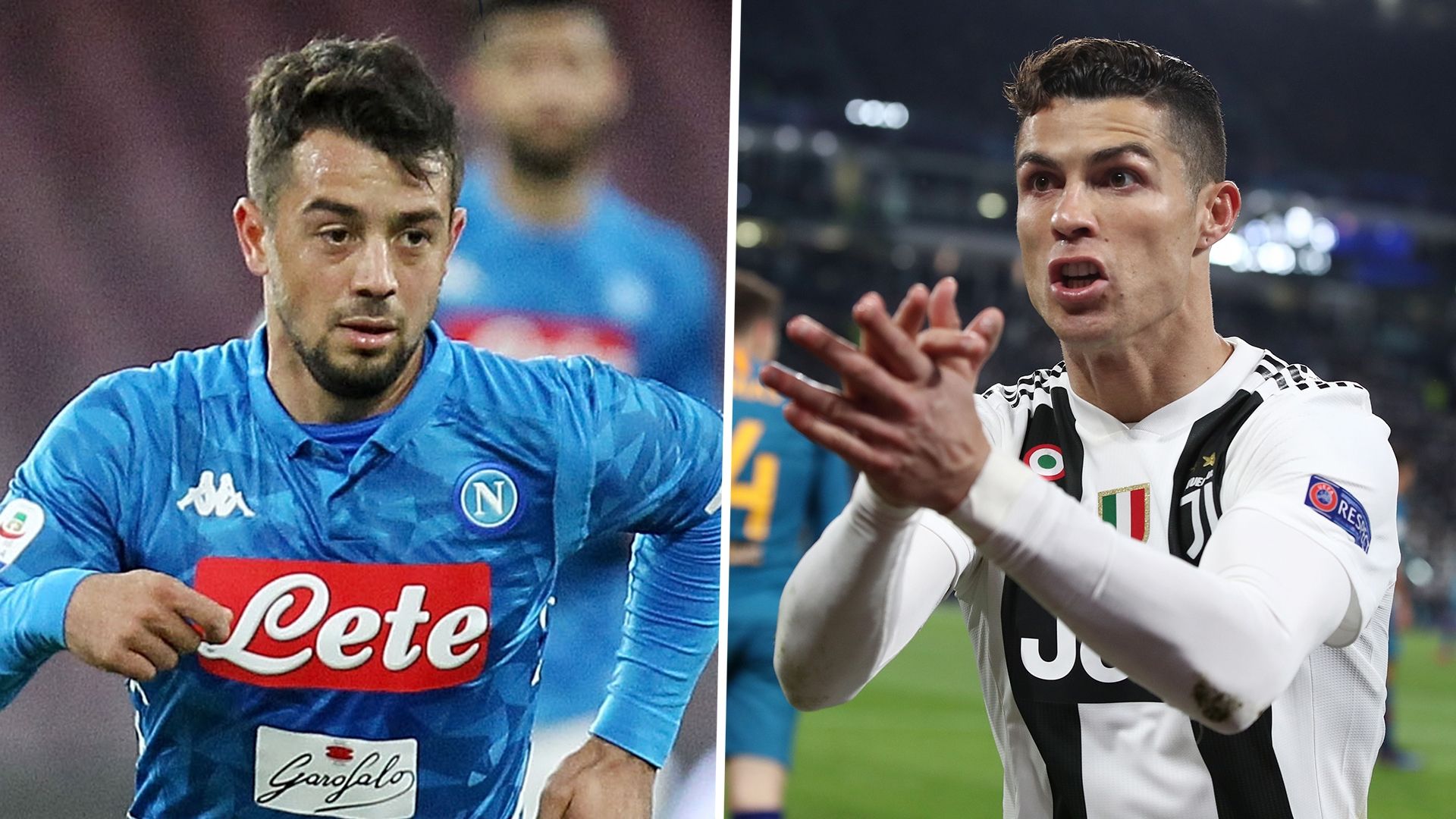 Amin Younes Napoli Cristiano Ronaldo Juventus