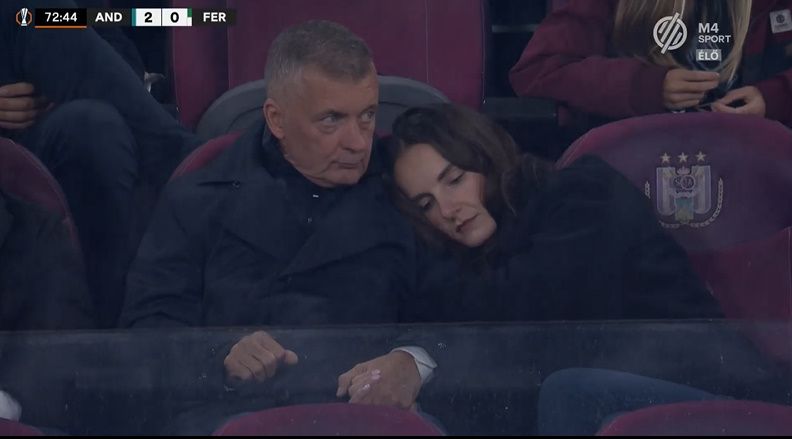 Kubatov Gábor Ferencváros Anderlecht