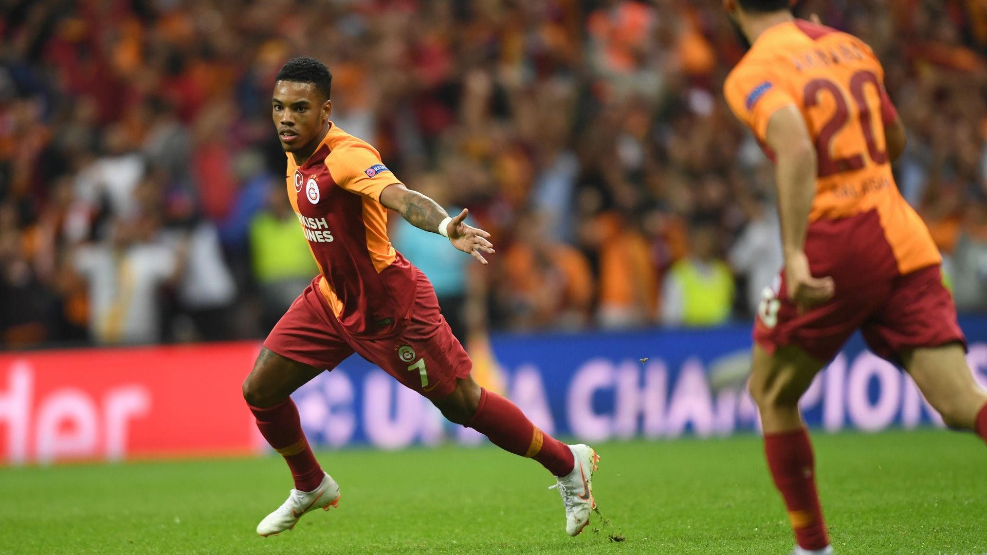 Garry Rodrigues Galatasaray Champions League 0918