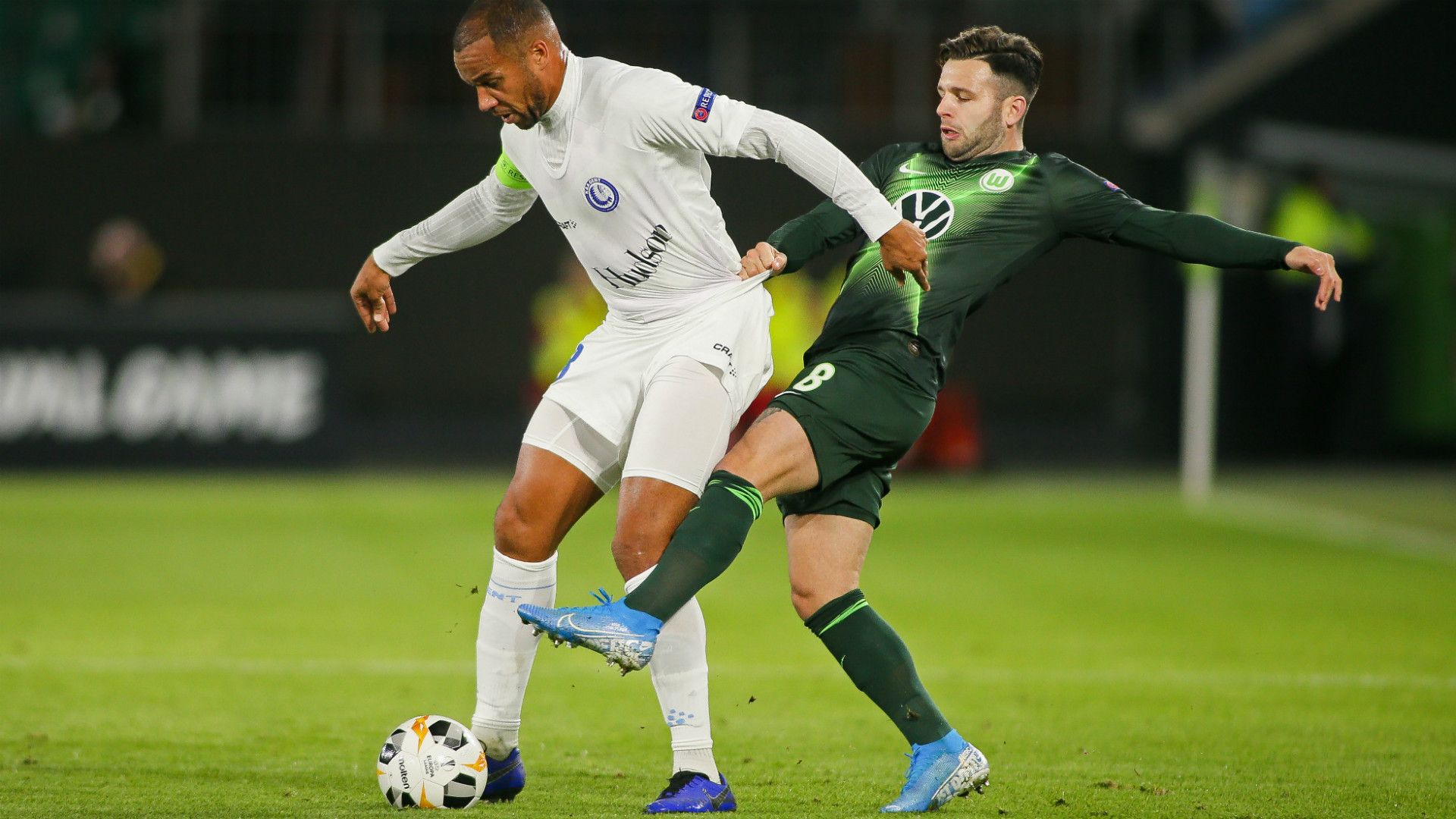 VADIS ODJIDJA-OFOE GENT RENATO STEFFEN WOLFSBURG EUROPA LEAGUE 07112019