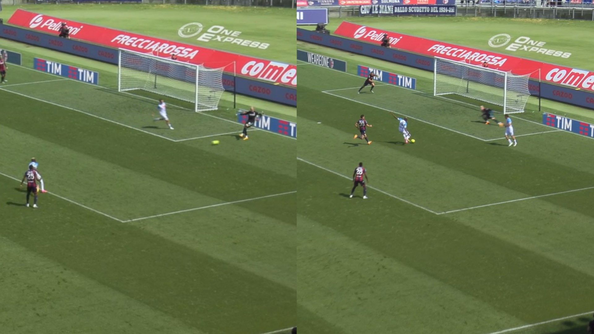 Skorupski Osimhen Bologna Napoli