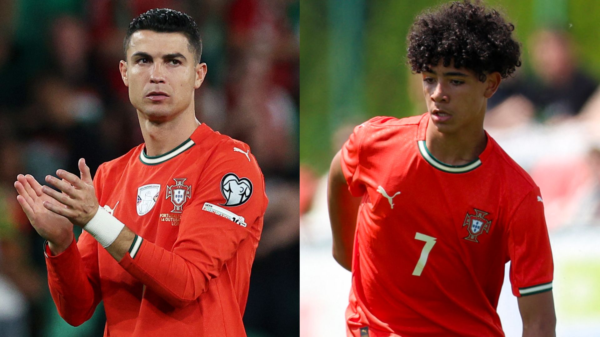 Cristiano Ronaldo Jr Portugal 2025