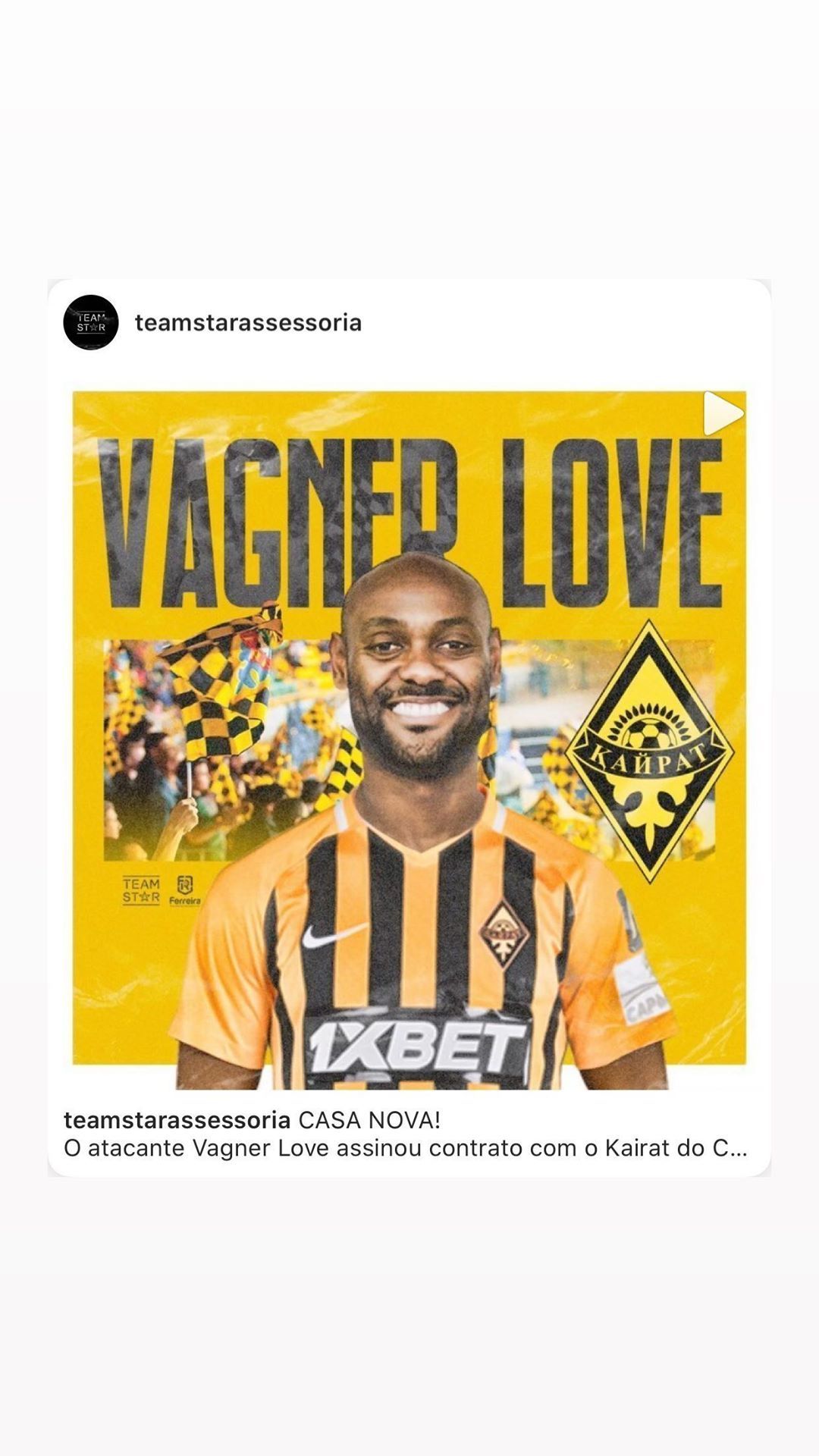 Vagner Love Kairat