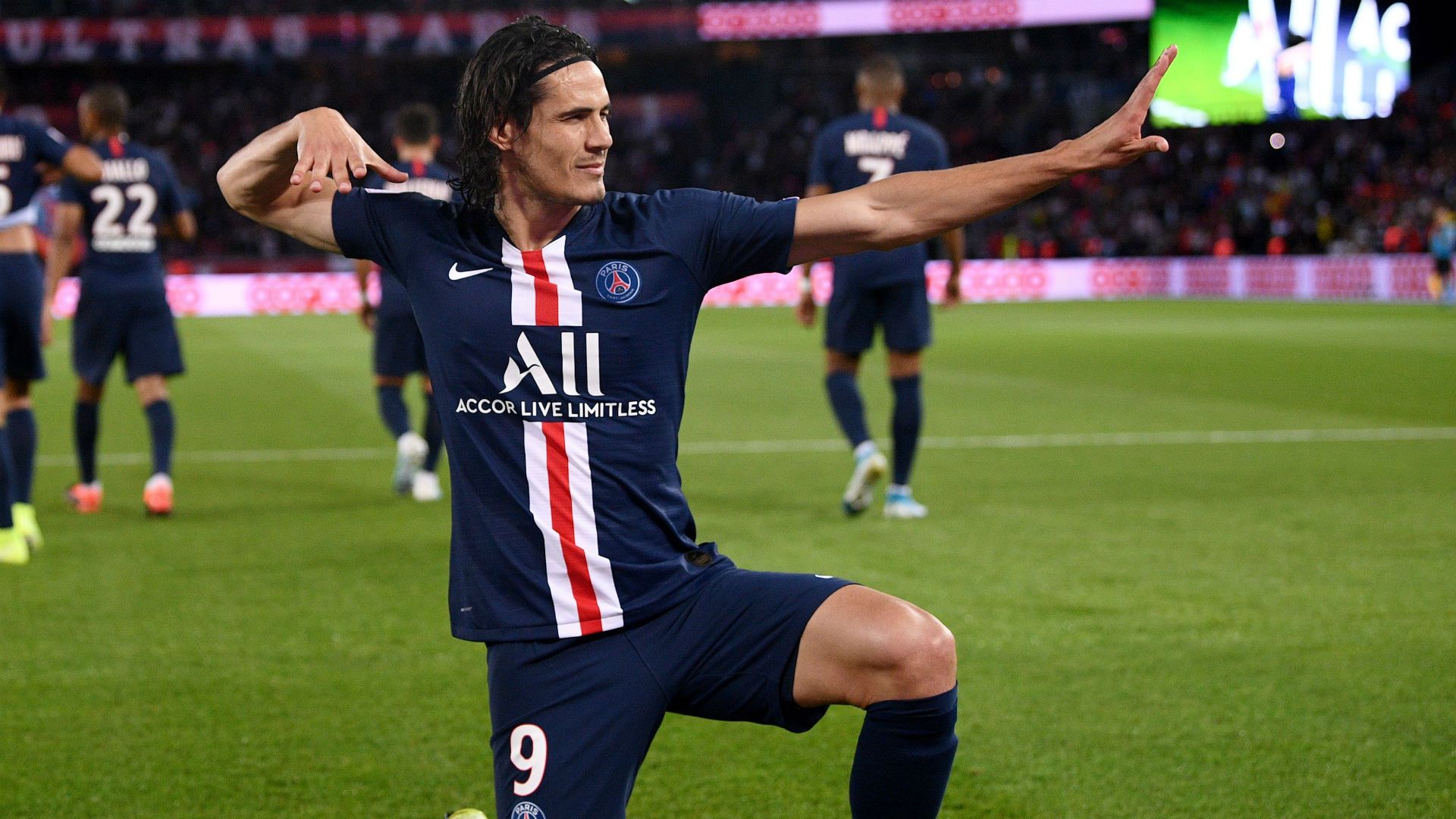 Edinson Cavani PSG Nimes Ligue 1 11082019