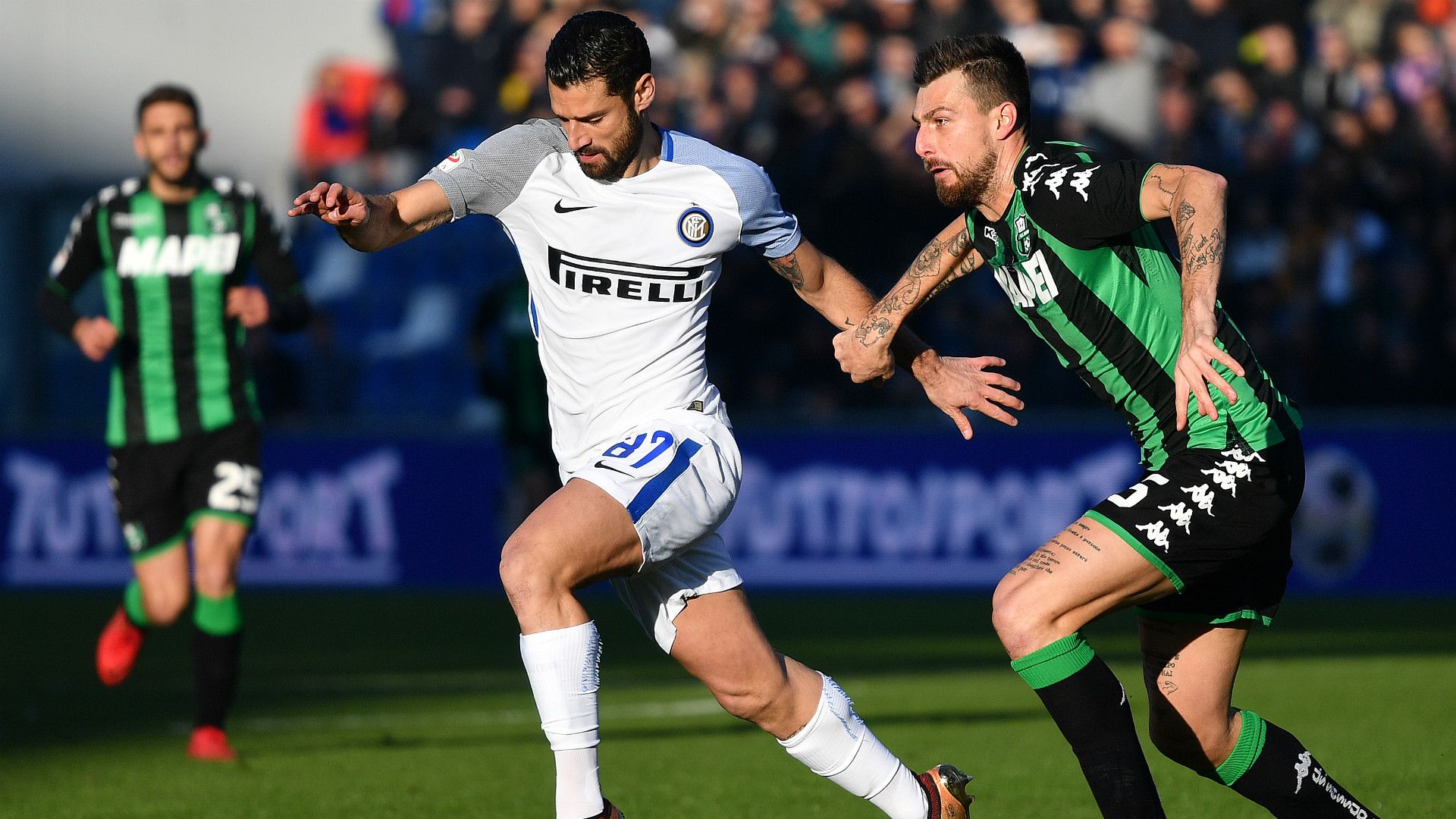 Sassuolo Inter Candreva Acerbi