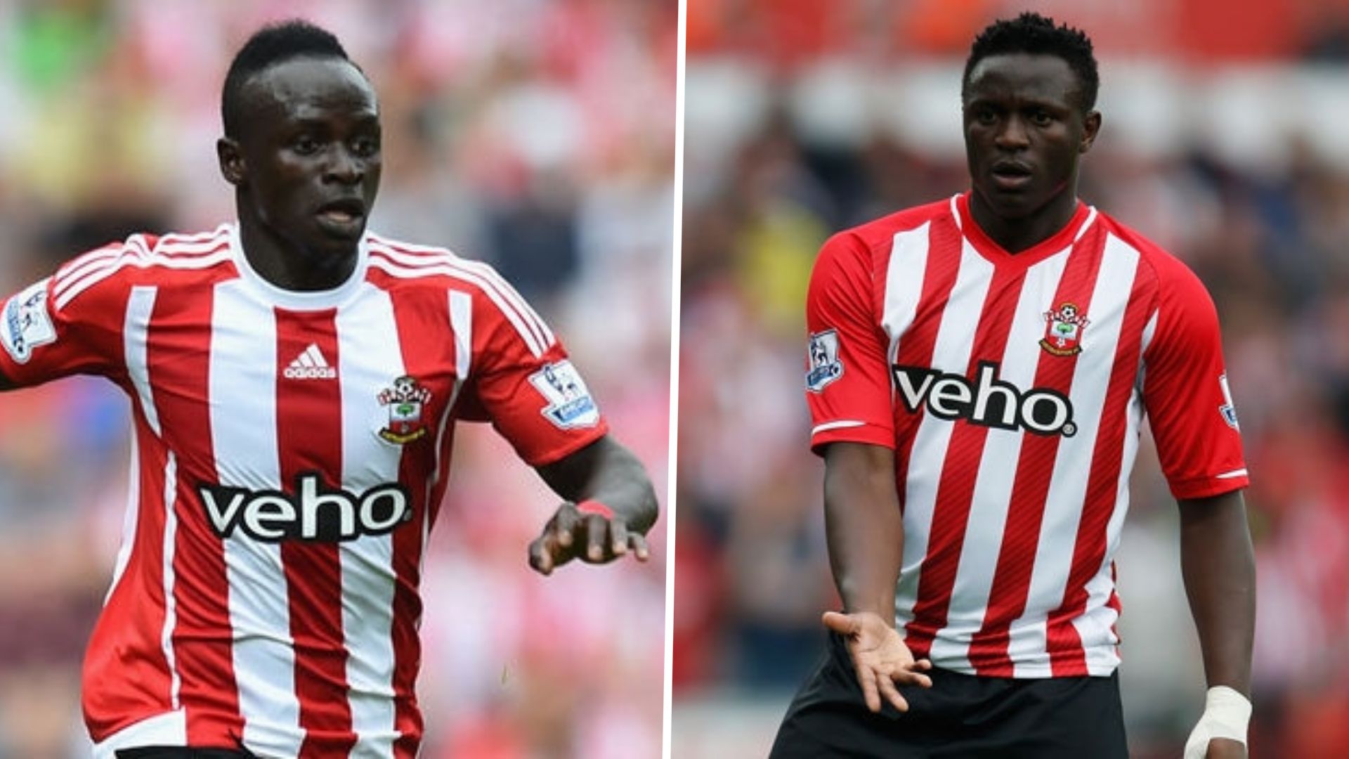 Sadio Mane and Victor Wanyama.