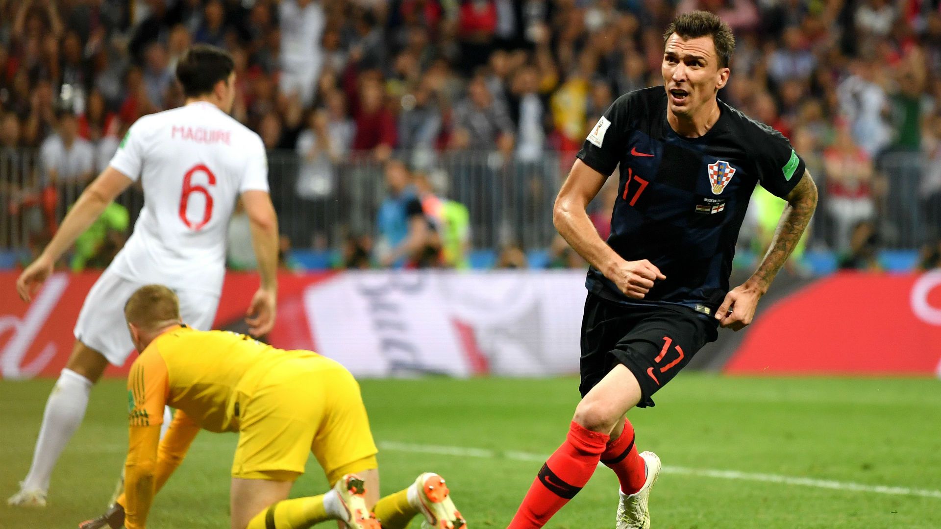 Mandzukic Croácia Inglaterra Copa do Mundo 11 07 2018