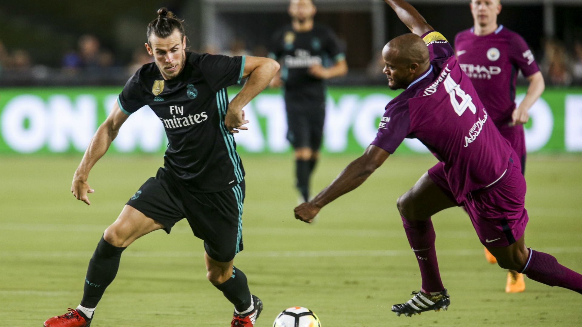 Gareth Bale Vincent Kompany Manchester City Real Madrid ICC