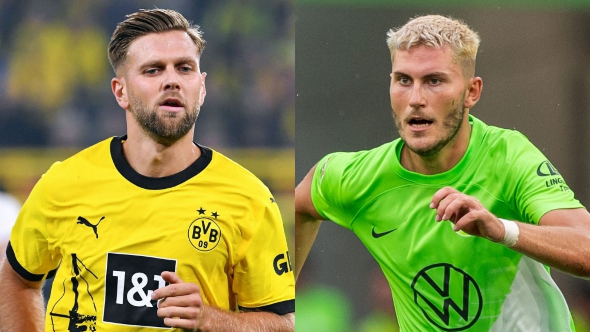 Niclas Fuellkrug Dortmund Jonas Wind Wolfsburg