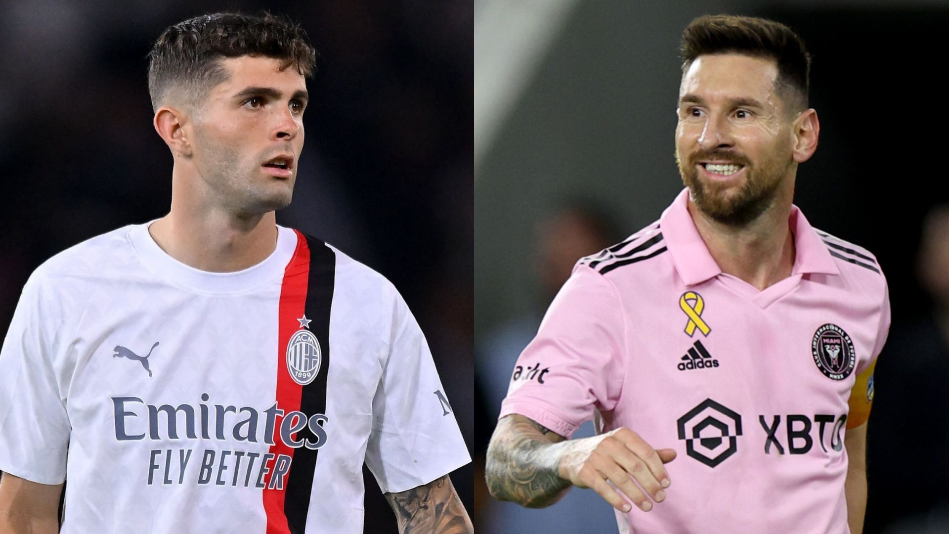 Christian Pulisic Lionel Messi 2023