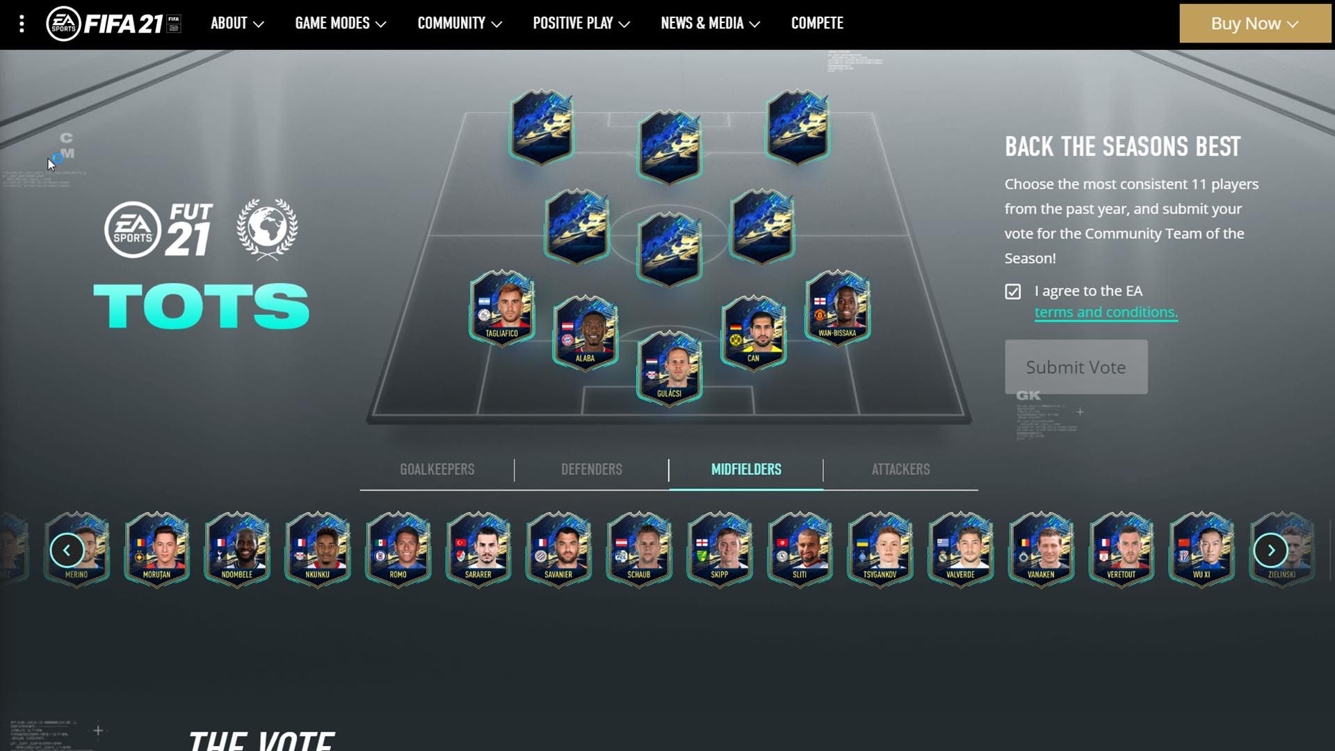 Time da temporada - FIFA 21