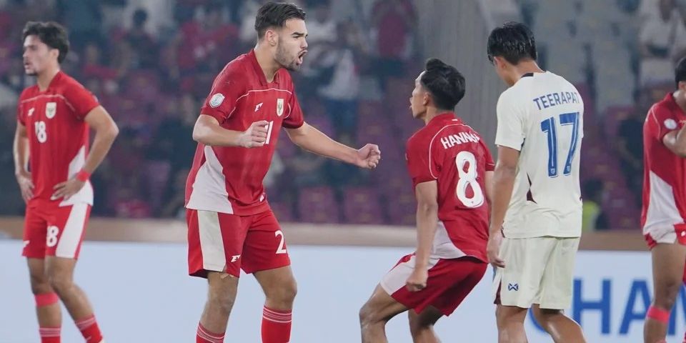 Jens Raven - Timnas Indonesia U-23 vs Thailand U-23 Piala AFF U-23 2025