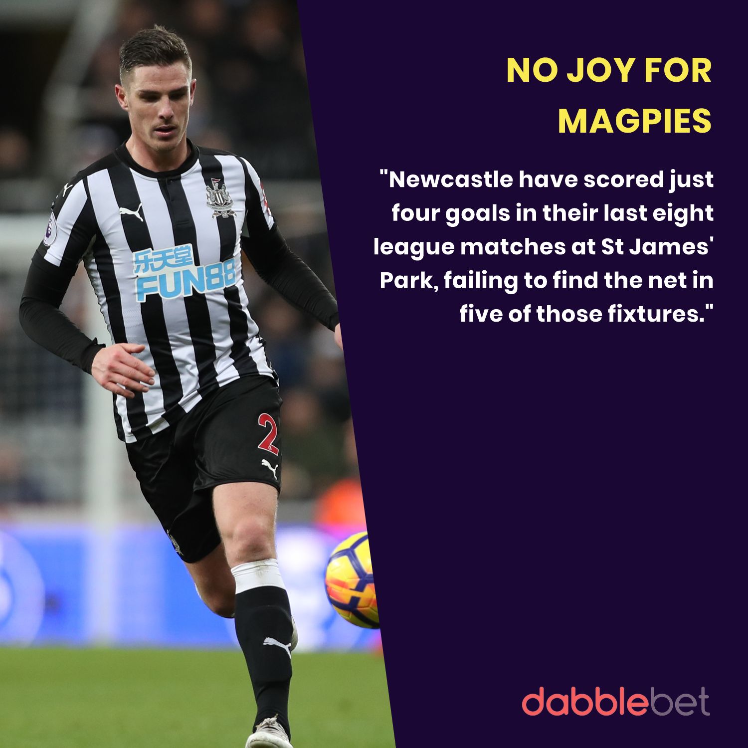 Newcastle Man United graphic