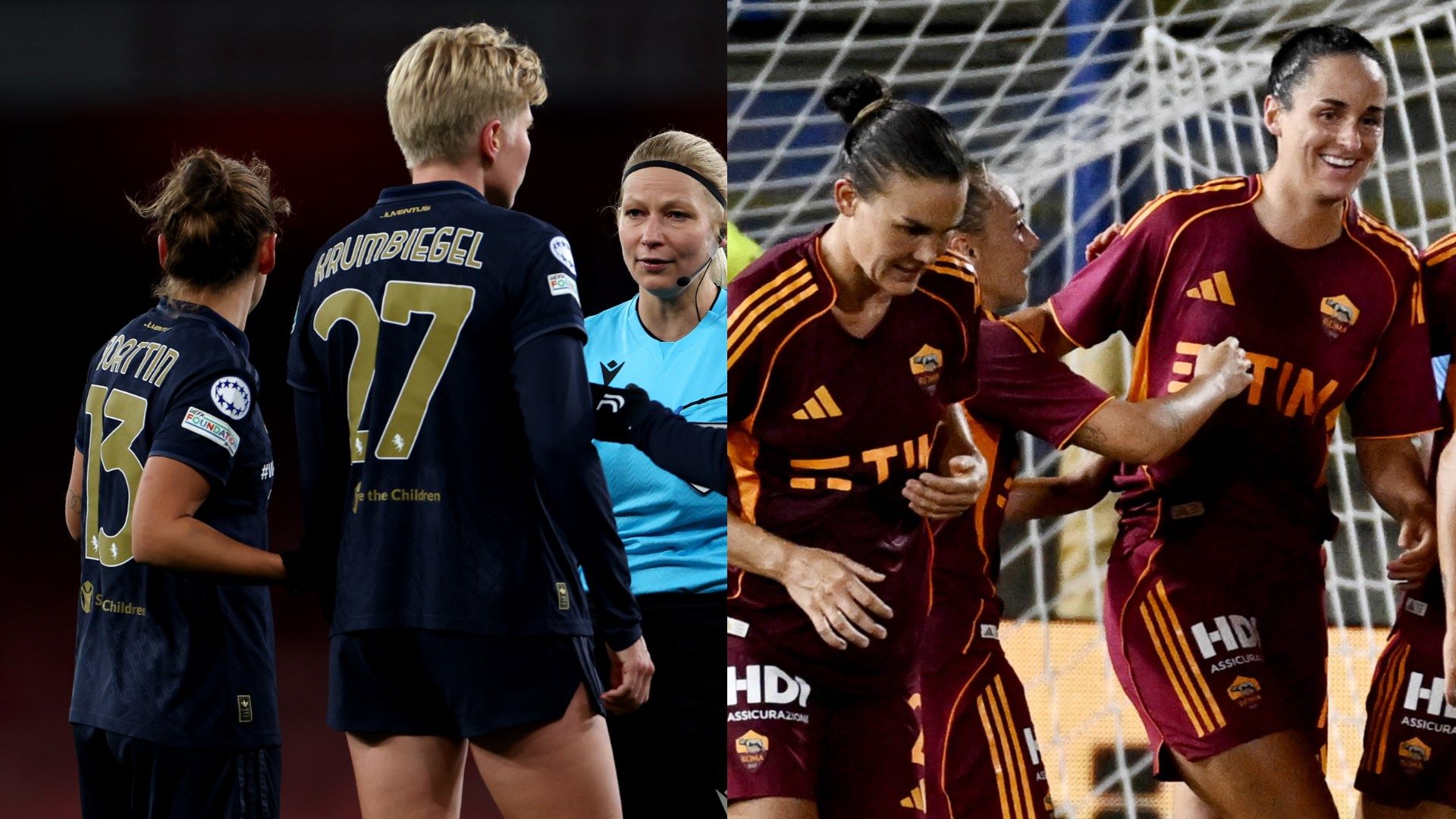 Juventus femminile Roma femminile