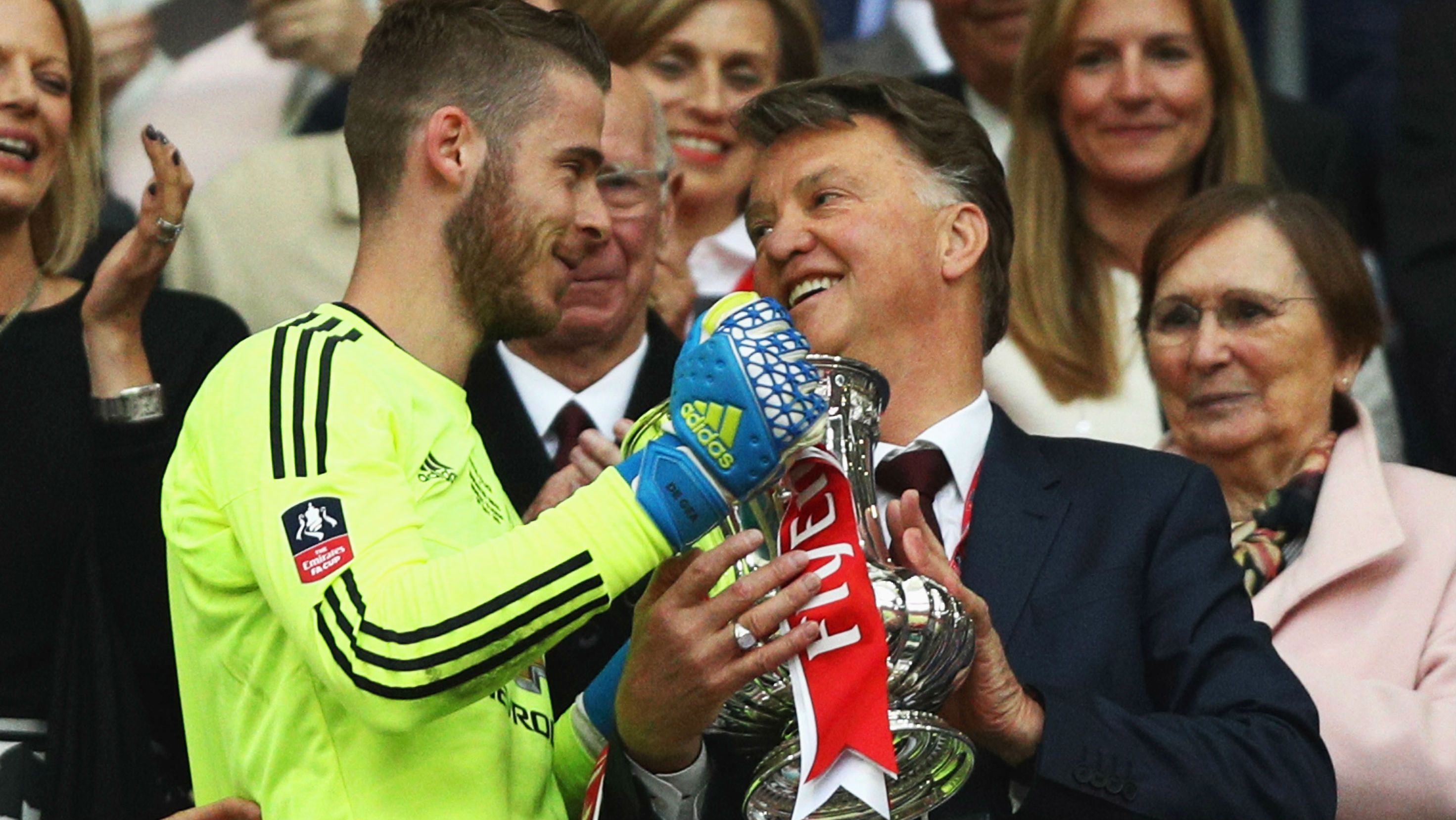 De Gea van Gaal Manchester United FA Cup 21052016
