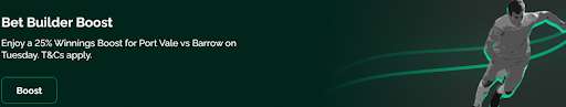 SBK Bet Builder Boost