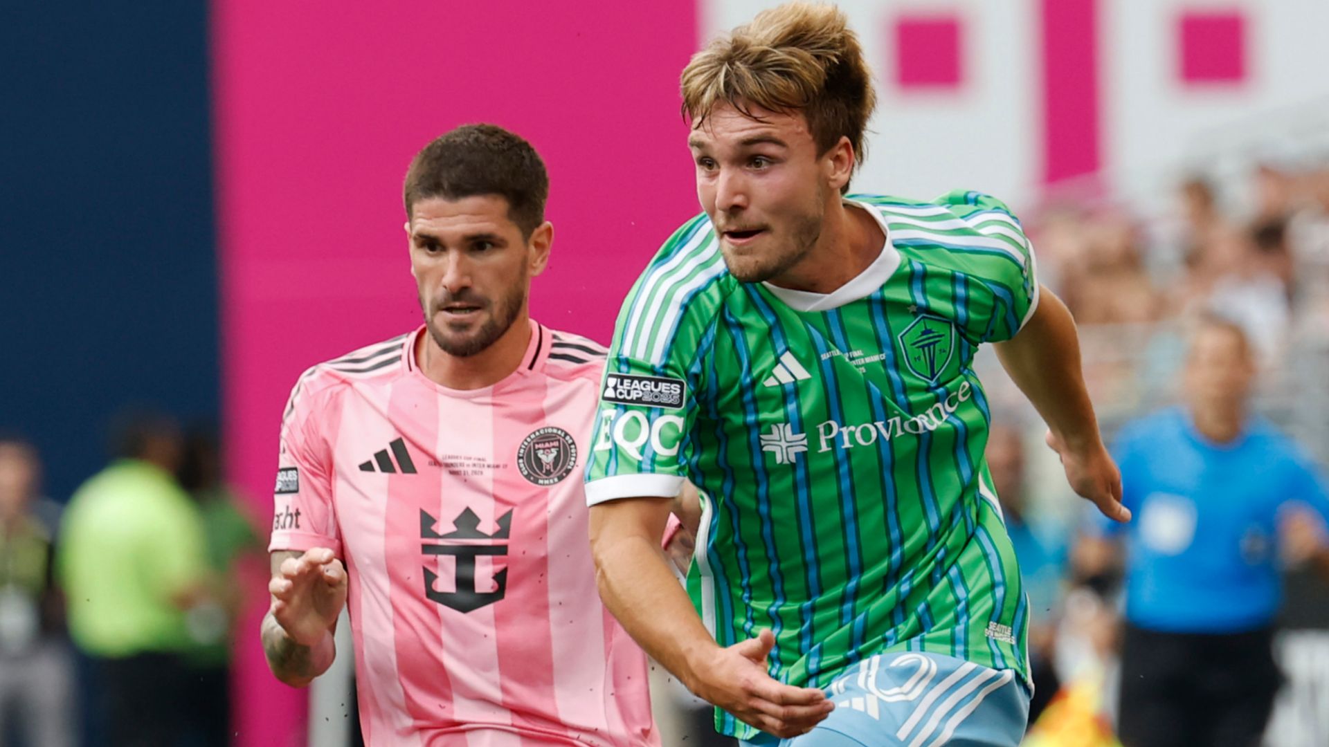 Pedro de la Vega Rodrigo De Paul Seattle Sounders Inter Miami 2025