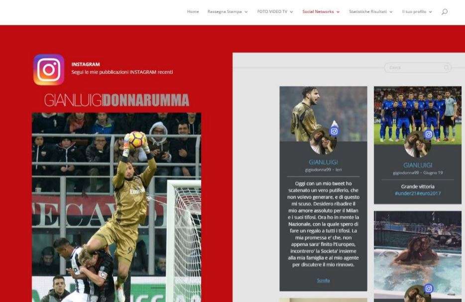 Donnarumma Official Site