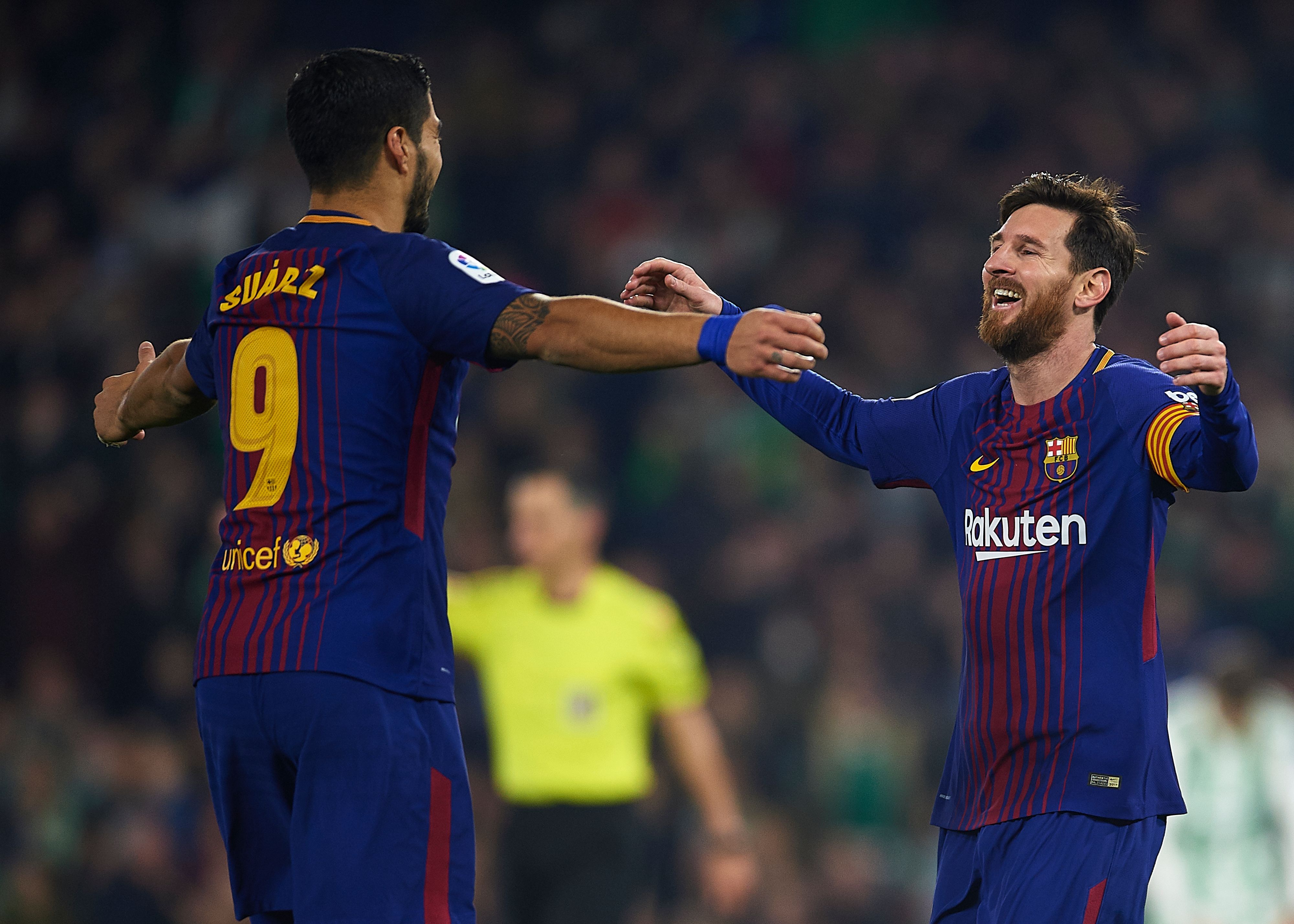 Luis Suarez & Lionel Messi