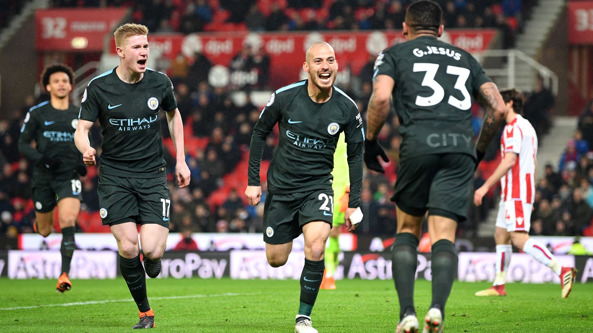 David Silva Manchester City 12032018