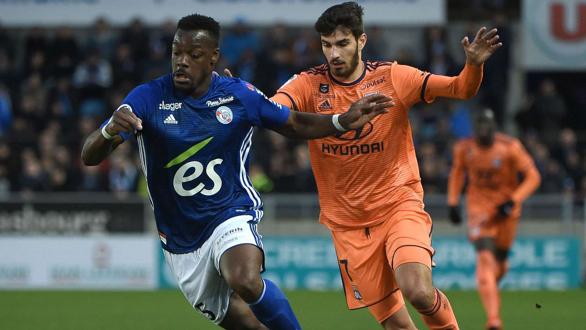 Lamine Kone Martin Terrier Strasbourg Lyon Ligue 1 09032019