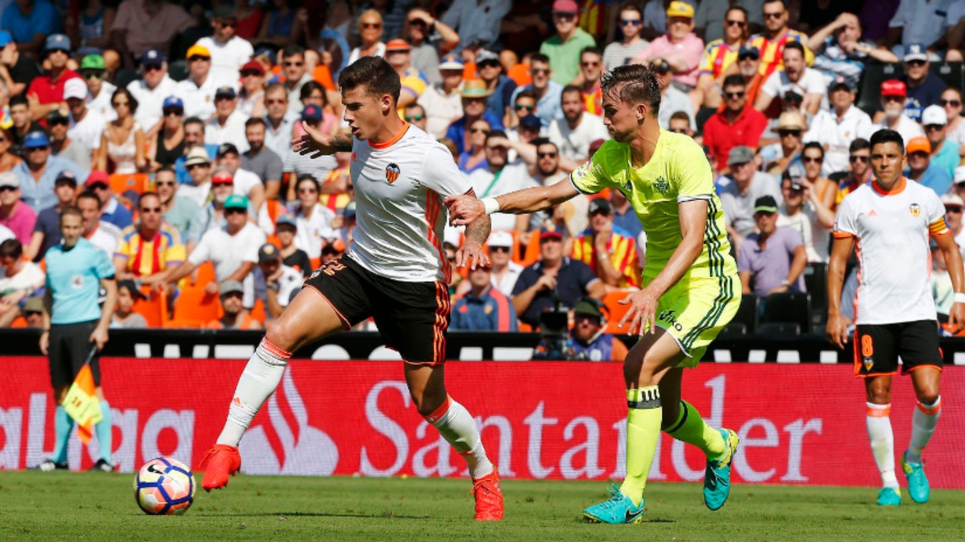 SANTI MINA VALENCIA BETIS LA LIGA 09112016