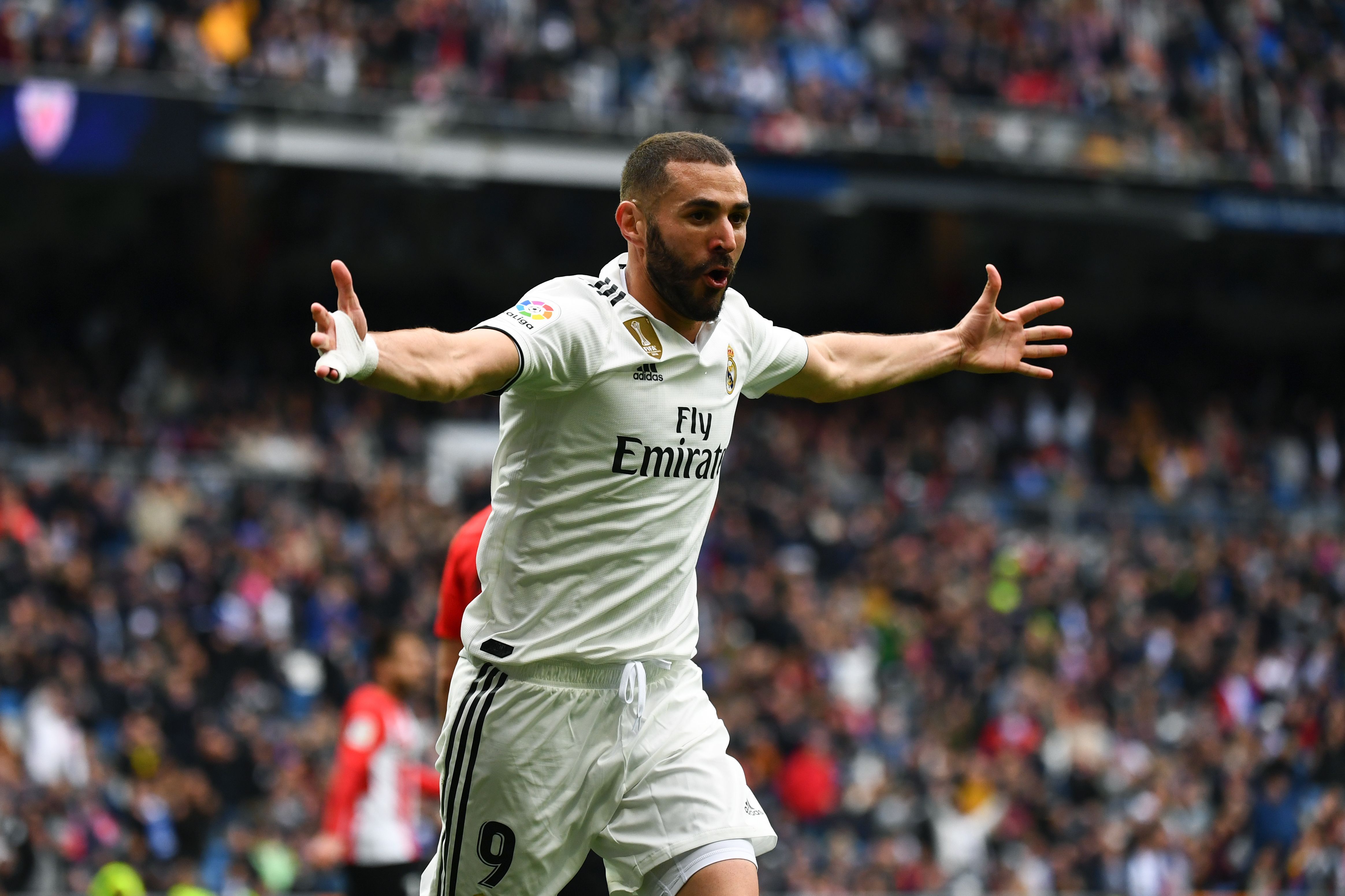 Benzema Real Madrid Athletic Club LaLiga