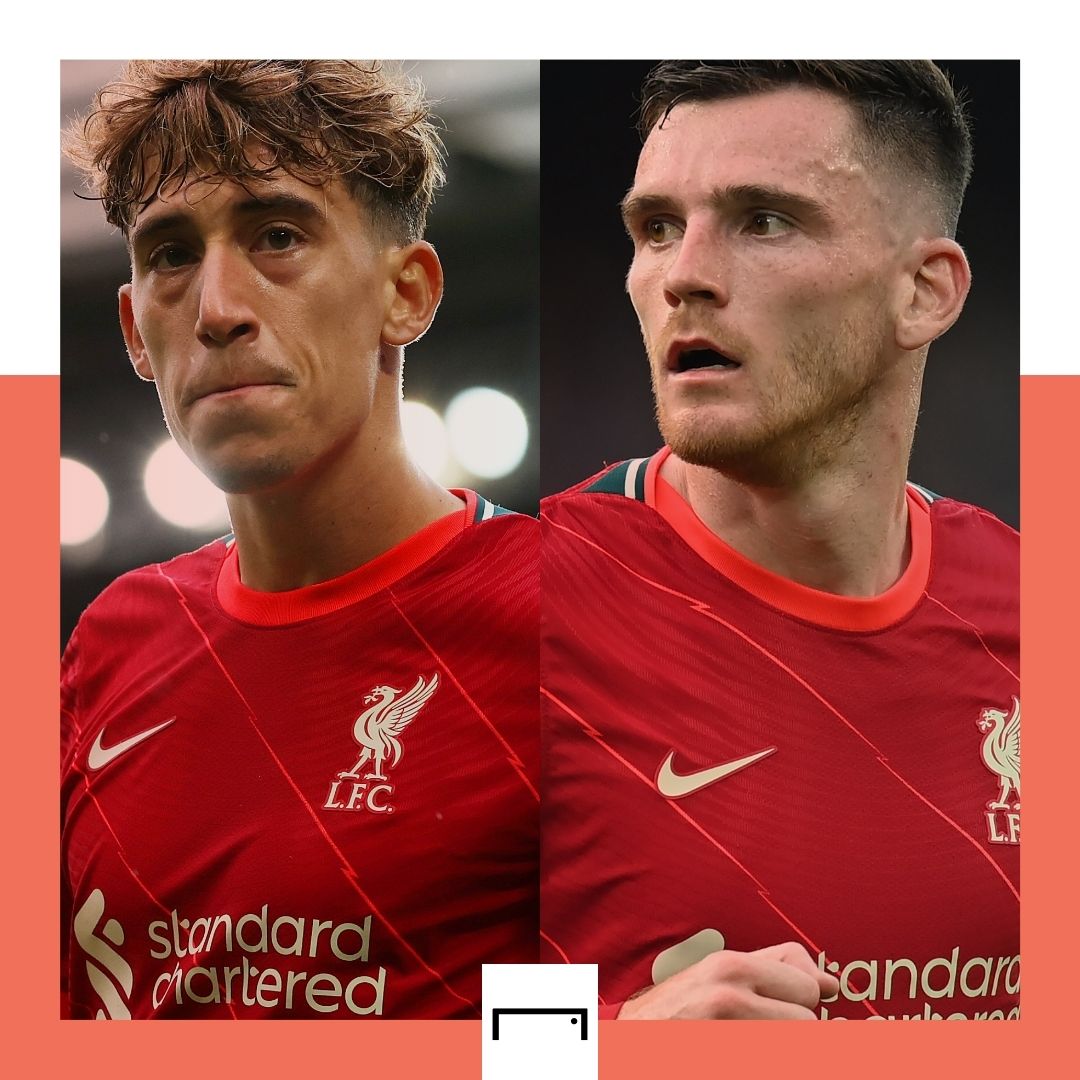 Kostas Tsimikas Andy Robertson Liverpool 2021
