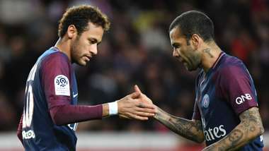 Neymar Dani Alves PSG