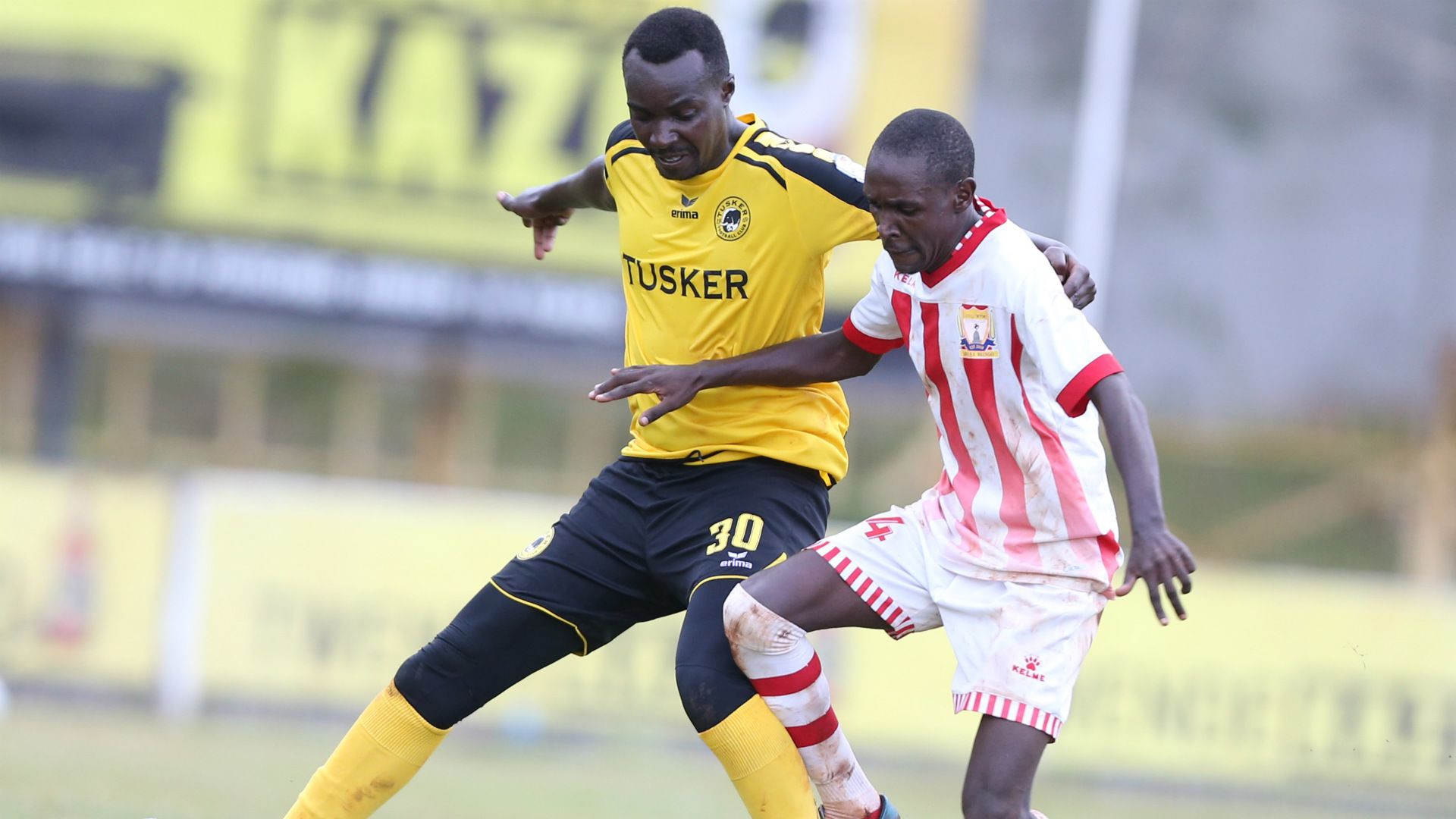 Tusker midfielder Humphrey Mieno.