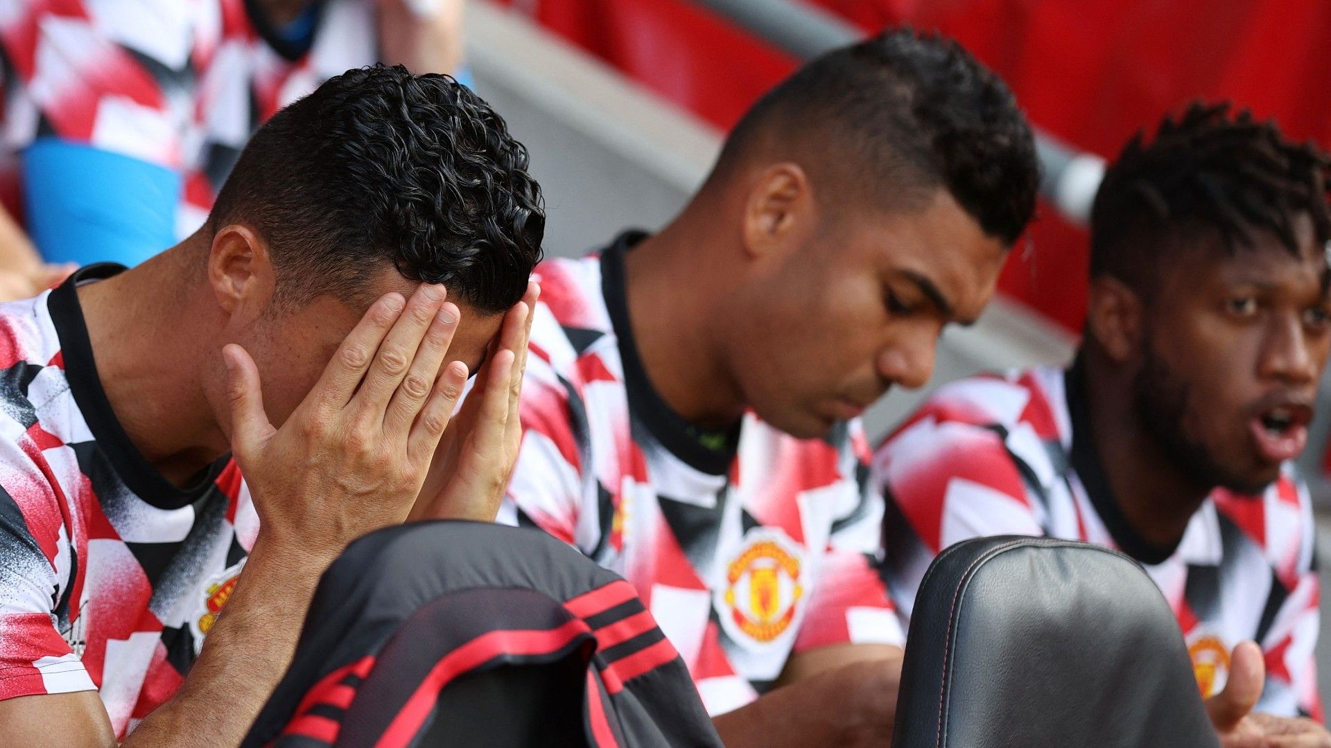 Cristiano Ronaldo Casemiro Fred Manchester United 2022-23