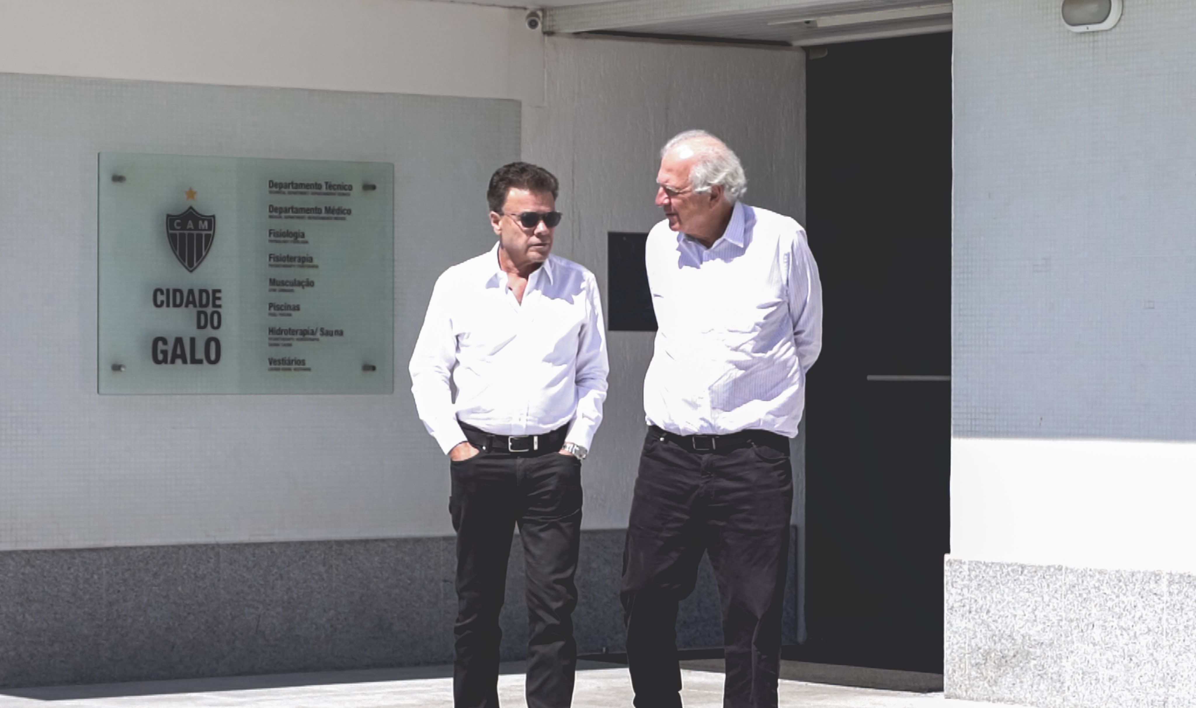 Renato Salvador e Rubens Menin Atlético-MG