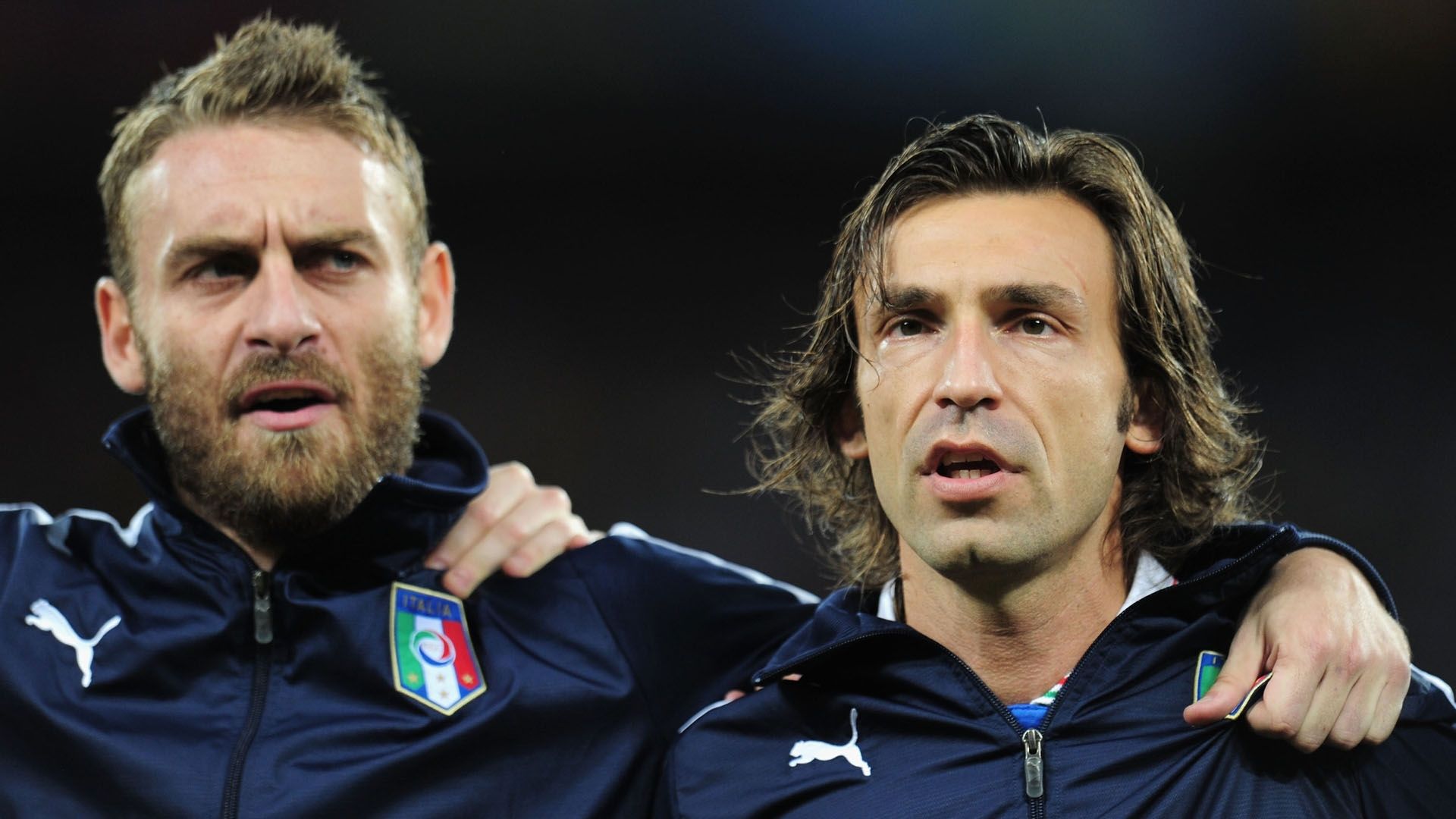 daniele de rossi andrea pirlo italien 070112