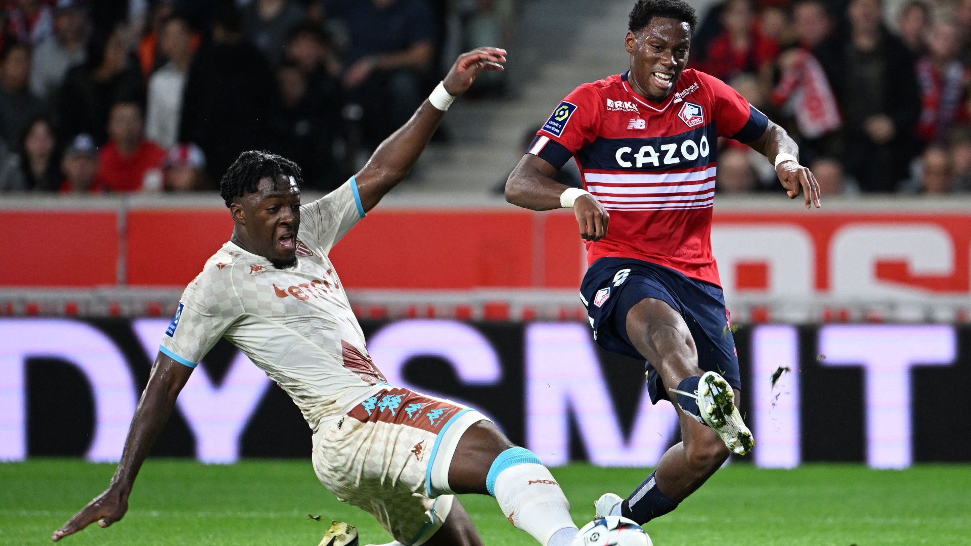 Lille Monaco Ligue 1 23102022 09. Picture