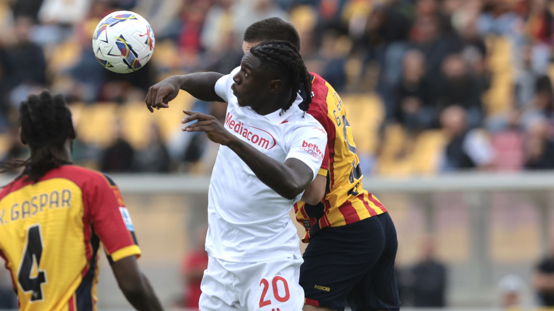 Moise Kean Lecce Fiorentina Serie A