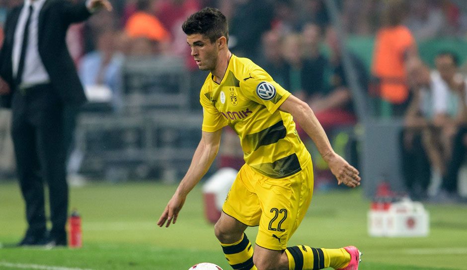ONLY GERMANY Christian Pulisic Dortmund BVB Pokal 2017