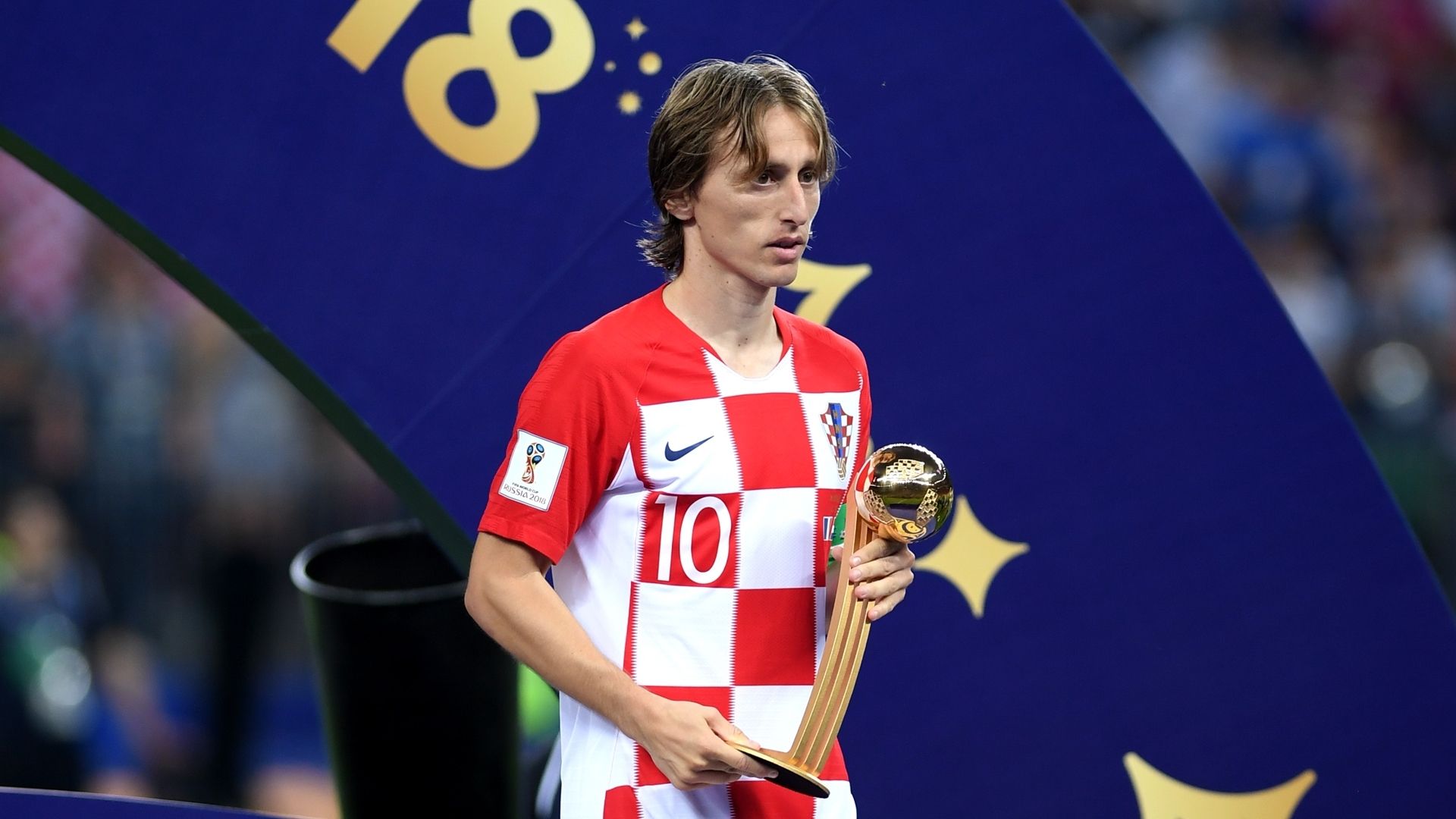 Luka Modrić - Croatia : Golden Ball 2018