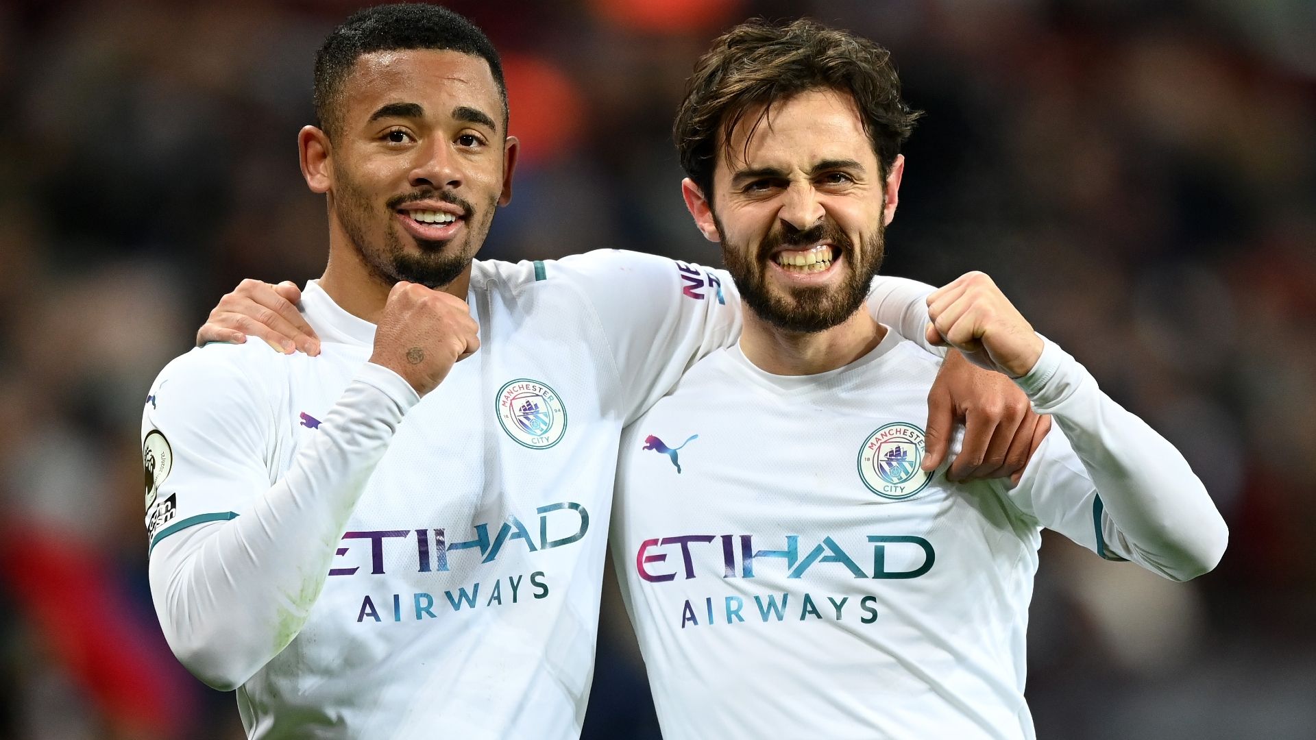 Gabriel Jesus Bernardo Silva Man City 2021-22