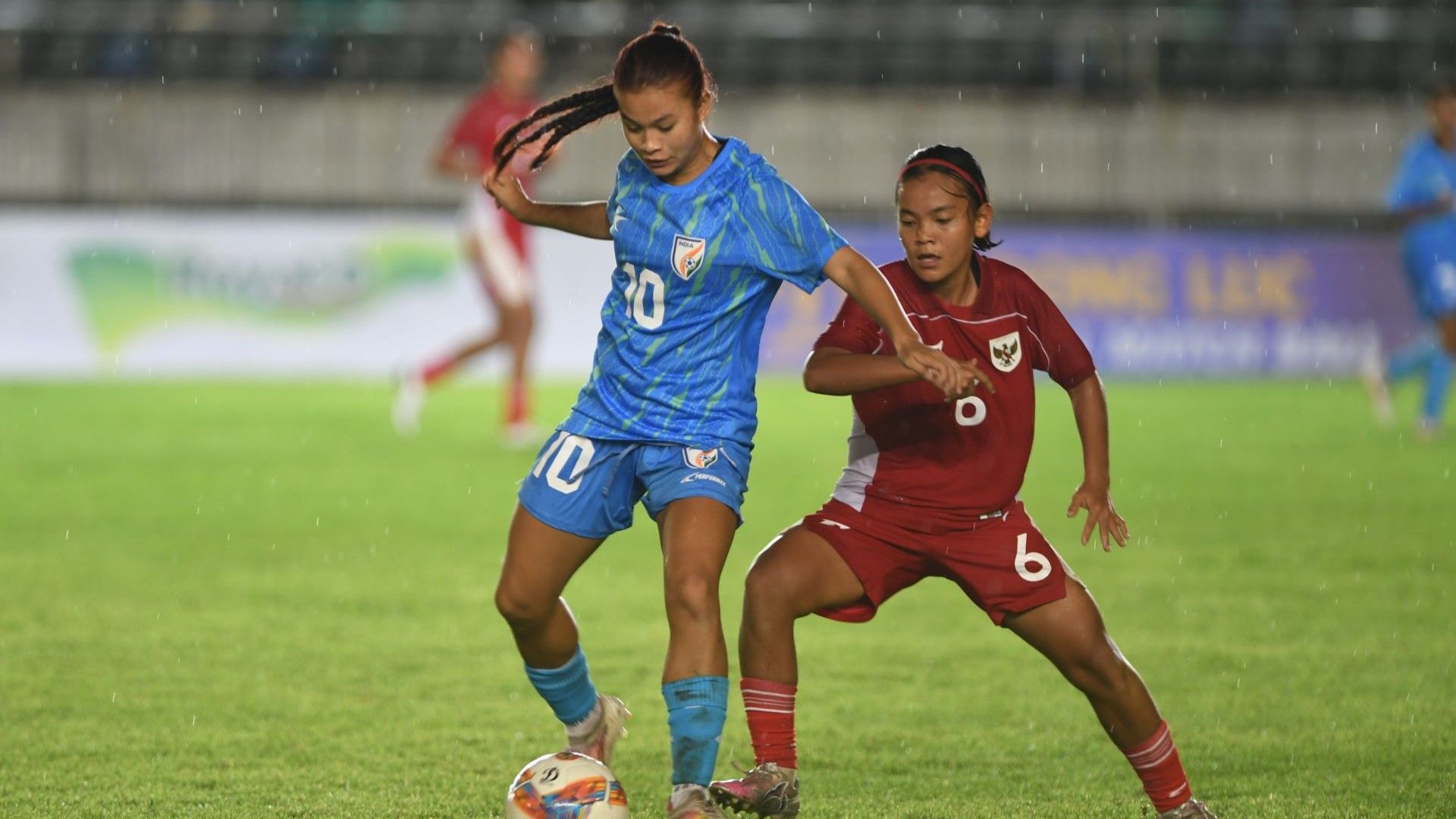 Timnas wanita Indonesia U-20 vs India - ACQ U-20 2026