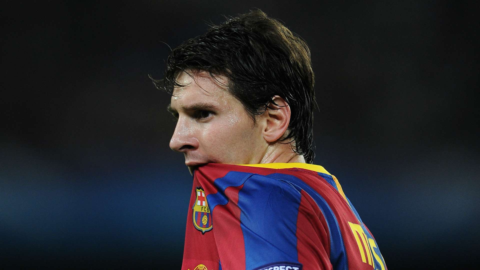 Lionel Messi Barcelona Panathinaikos 140910