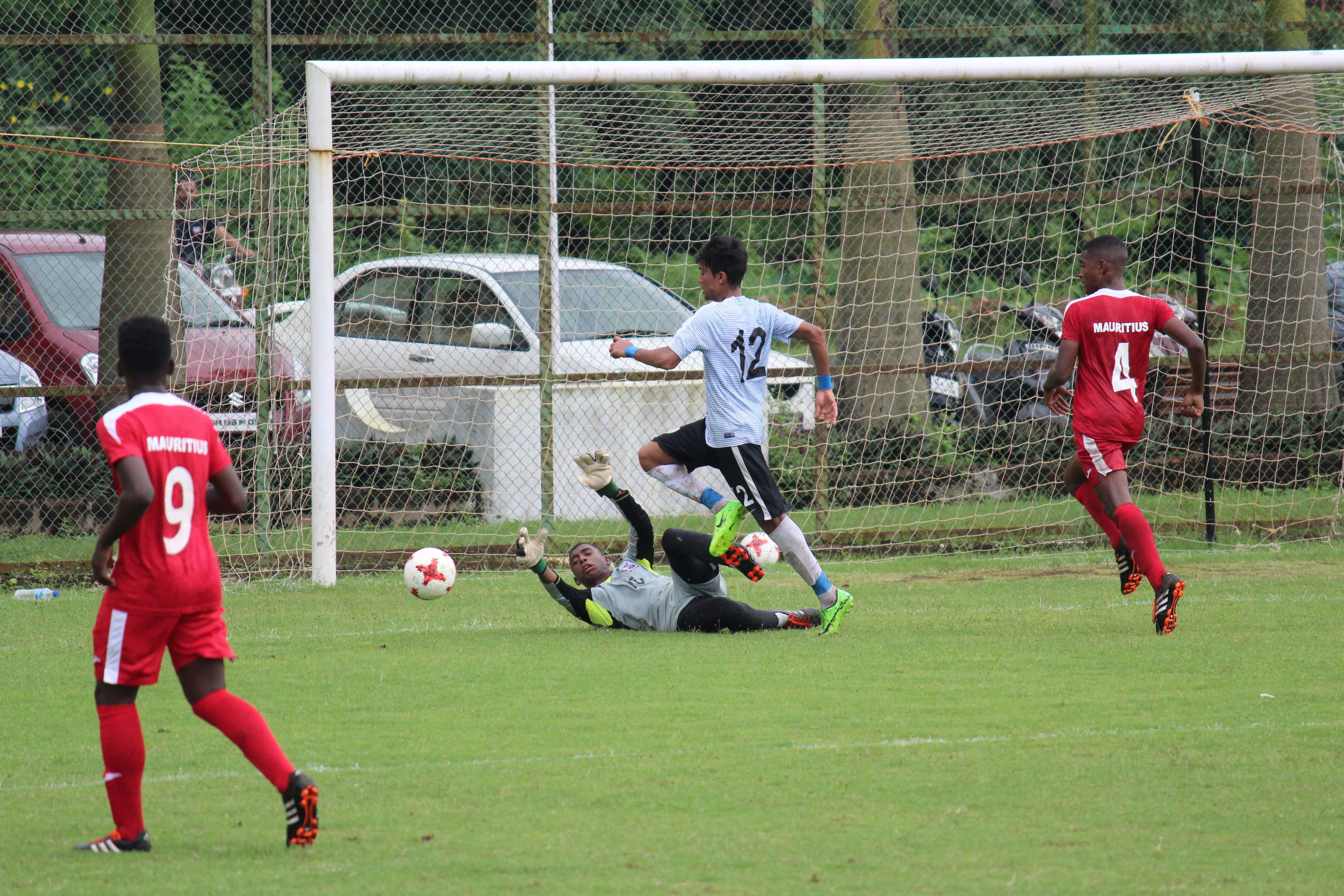 India U17 vs Mauritius U17