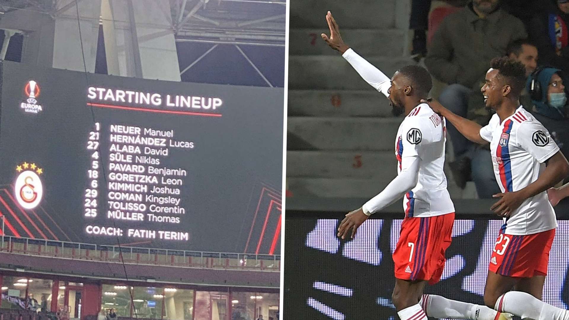 Spartak Moskova vs Galatasaray & Sparta Prag vs Lyon