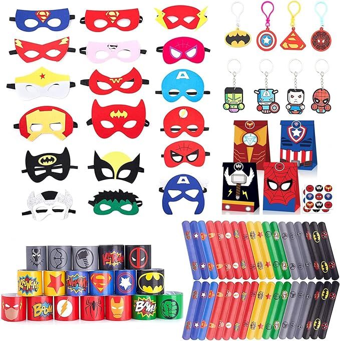 مجموعة هدايا حفلات أعياد الميلاد للأبطال الخارقين 