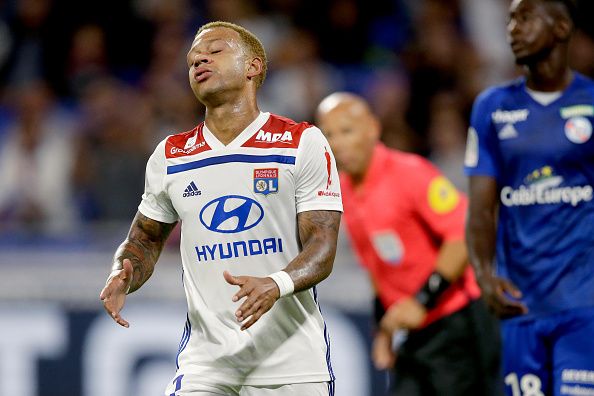Memphis Depay Olympique Lyonnais L1
