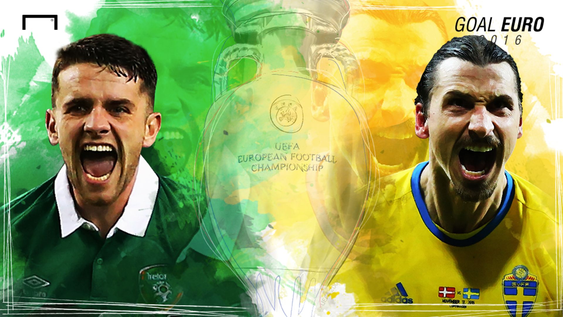 GFX EURO16 Ireland Sweden Euro 2016