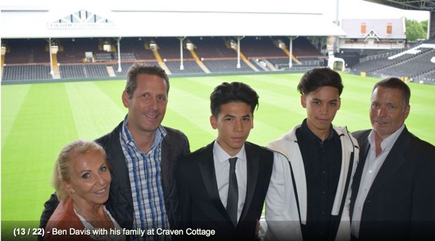 Ben Davis and family