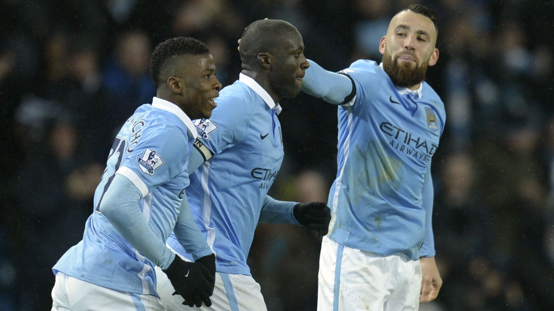 Kelechi Iheanacho, Yaya Toure, Nicolas Otamendi