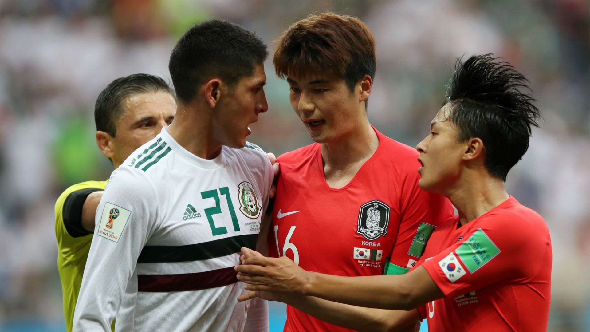 Ki Sung-Yeung México Corea WC 2018