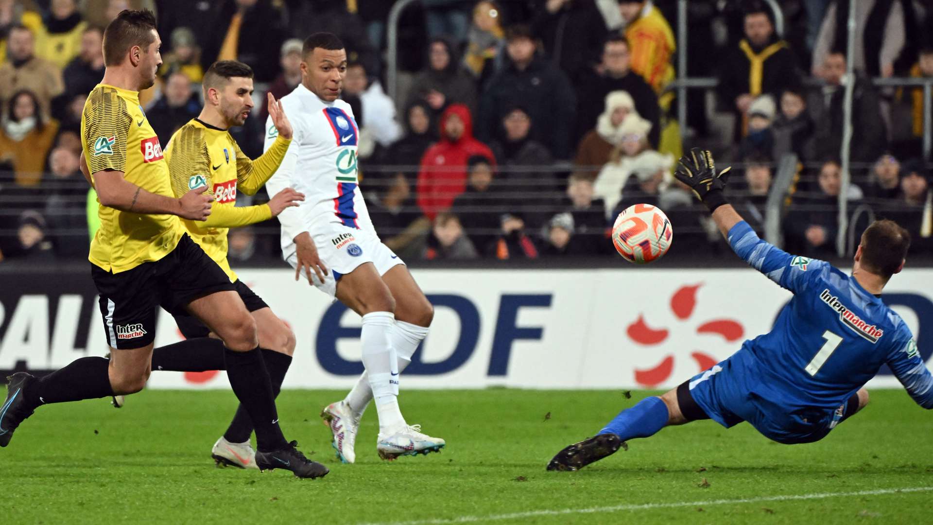 Kylian Mbappe Pays de Cassel PSG Coupe de France