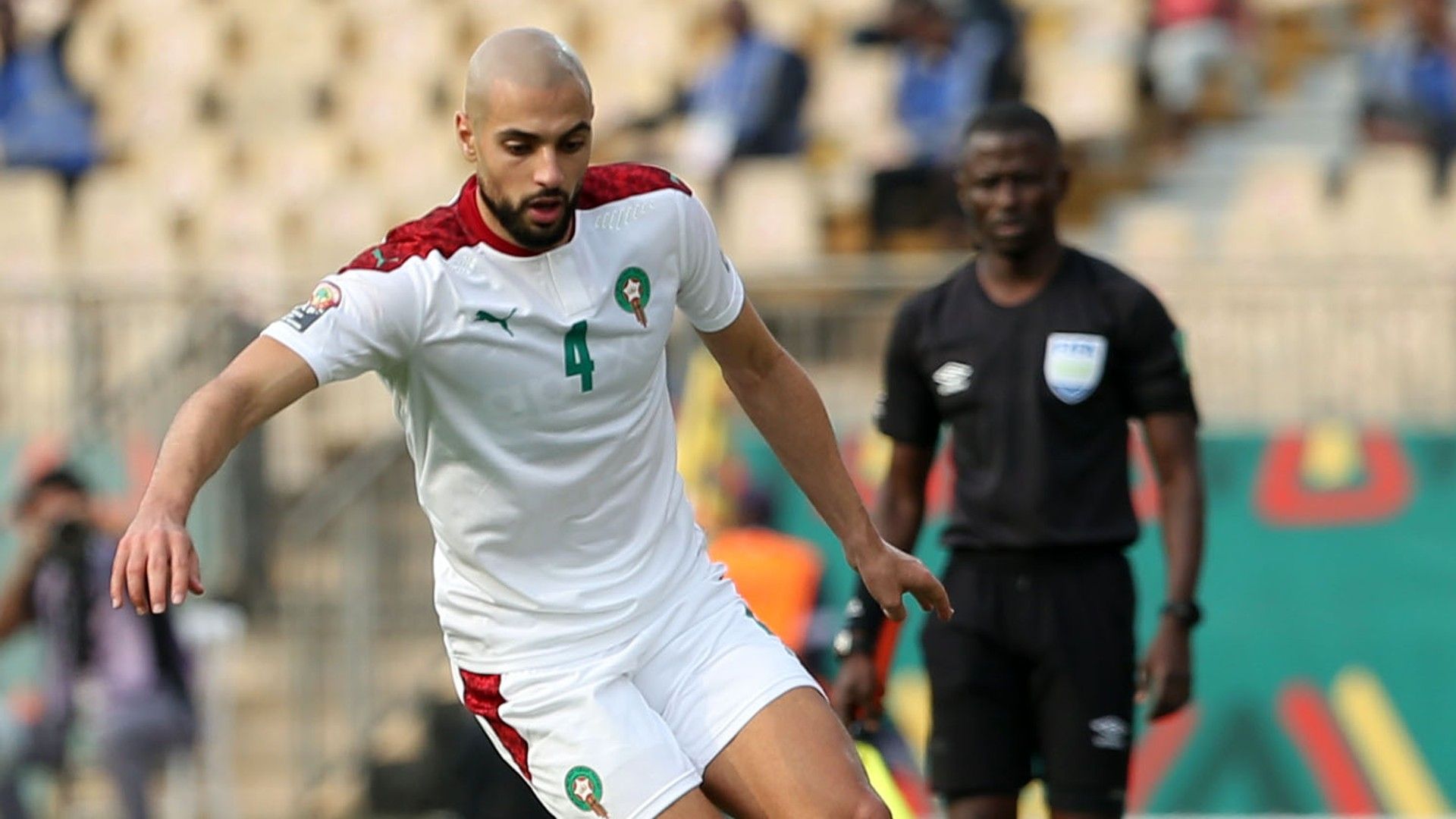 Sofyan Amrabat of Morocco.